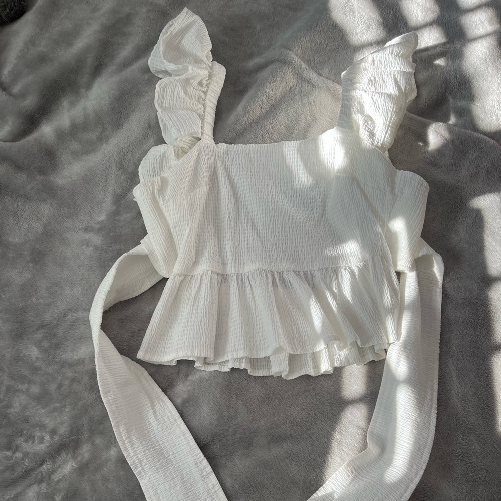 Top with tie back